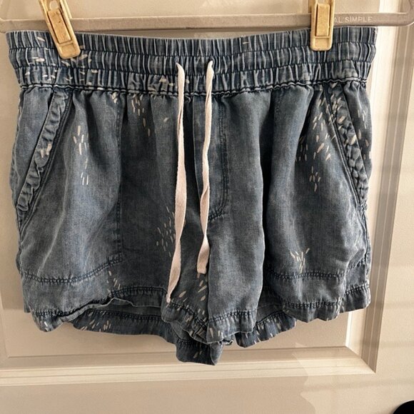 Splendid Collection | Summer Set Button Down Shirt + Drawstring Shorts - Picture 6 of 8